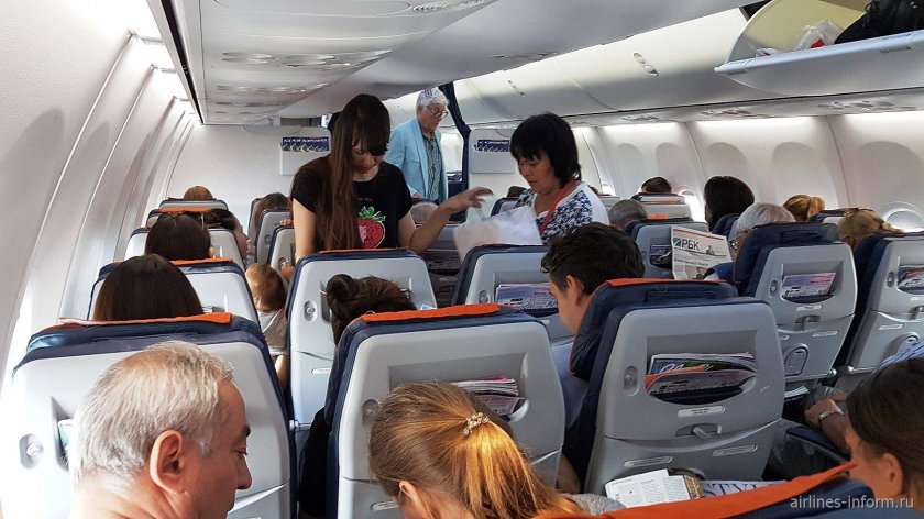 Боинг 737 аэрофлот салон