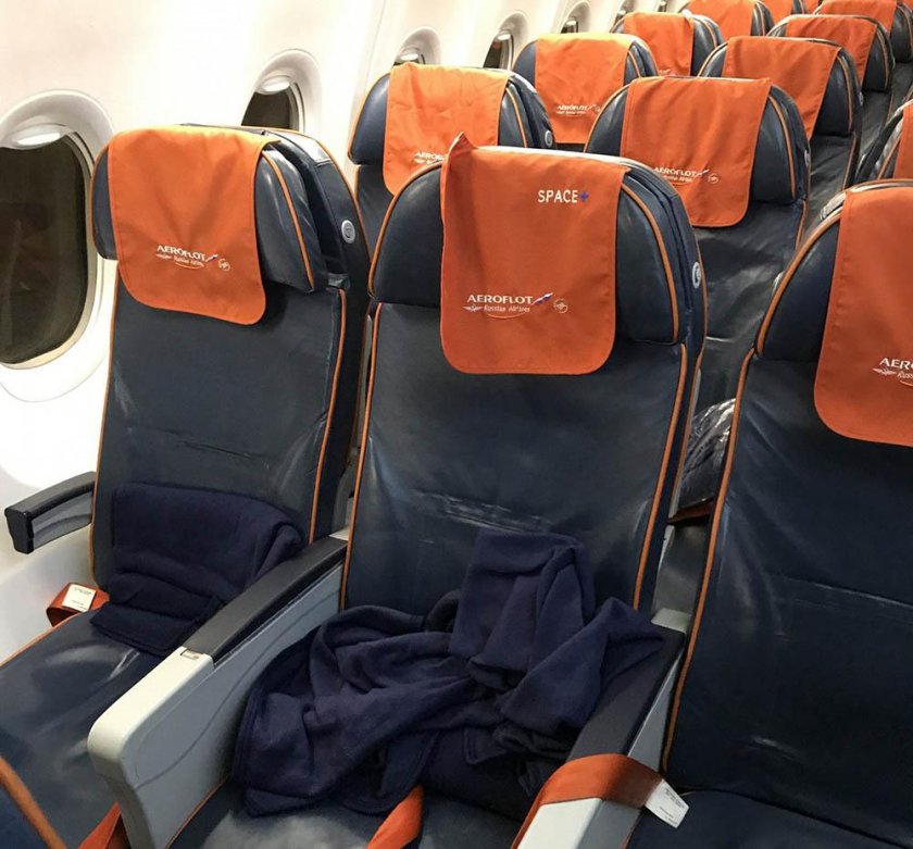 Боинг 737-800 Аэрофлот салон