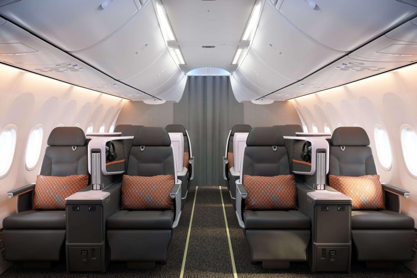 Boeing 737 flydubai салон