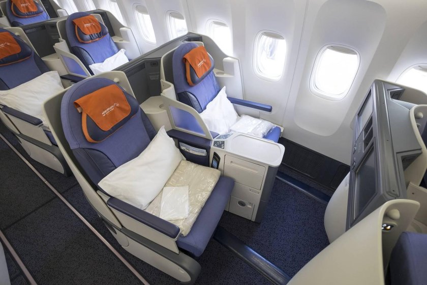 Бизнес класс Аэрофлот Боинг 777-300er