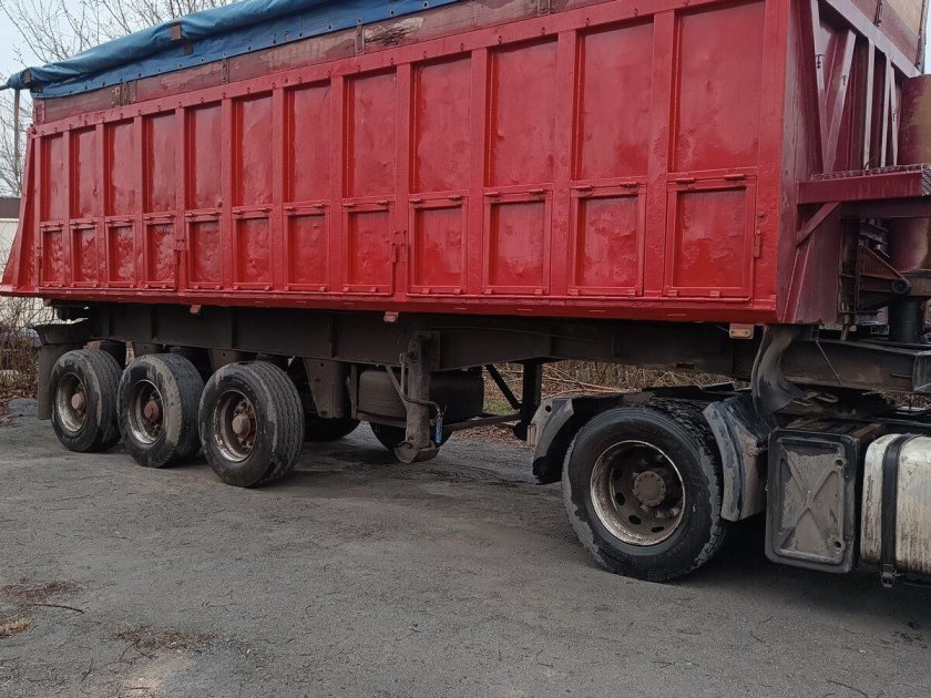 Самосвальный полуприцеп велтон