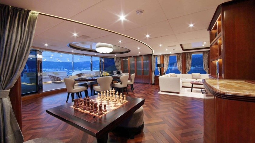 Benetti Luxury Yacht Interior