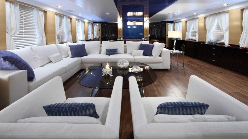 Benetti Luxury Yacht Interior