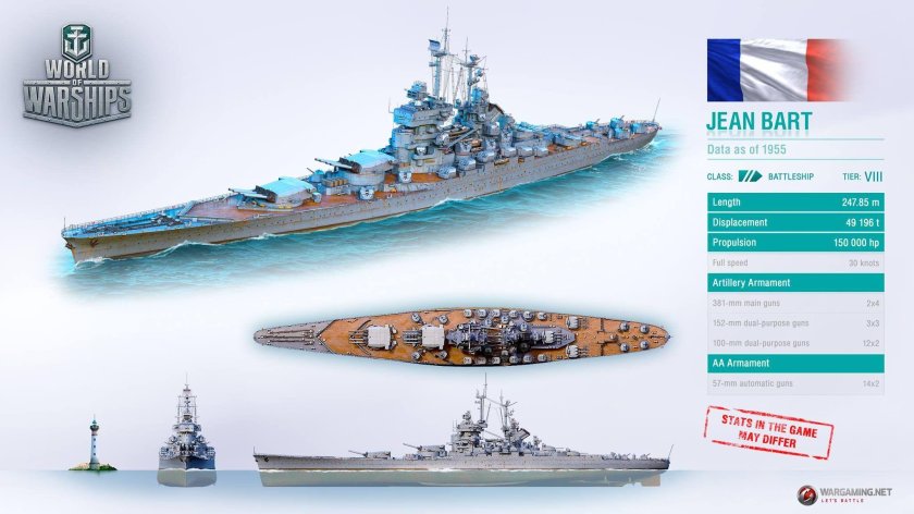 Жан бар линкор, 1940