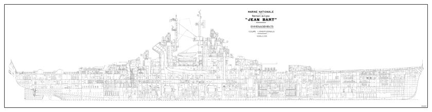 Линкор Ришелье чертежи
