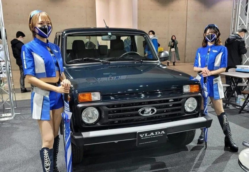 Lada Niva Legend в Японии