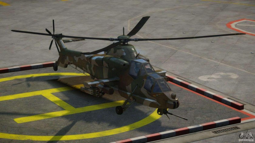 Вертолет apache gta