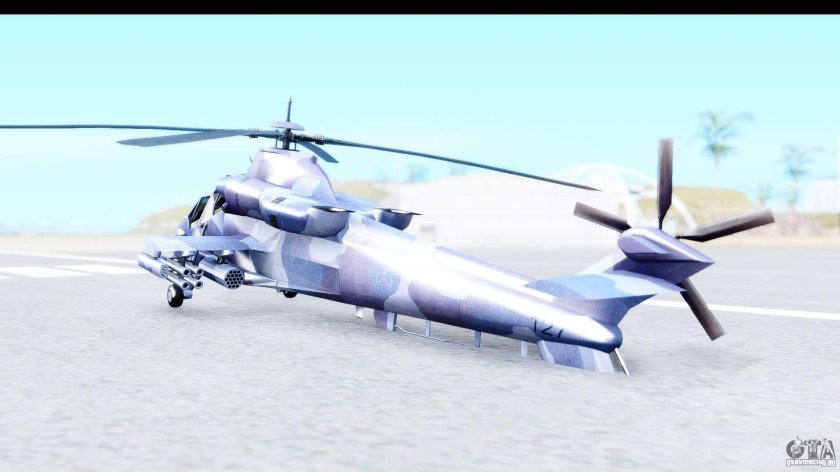 Вертолёт hunter gta