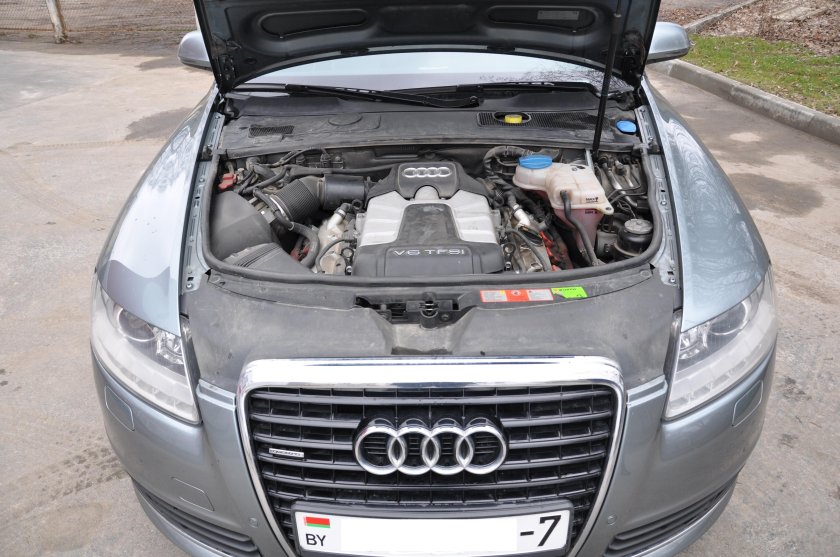 Капот Ауди а6 с6