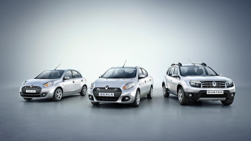 Рено линейка моделей