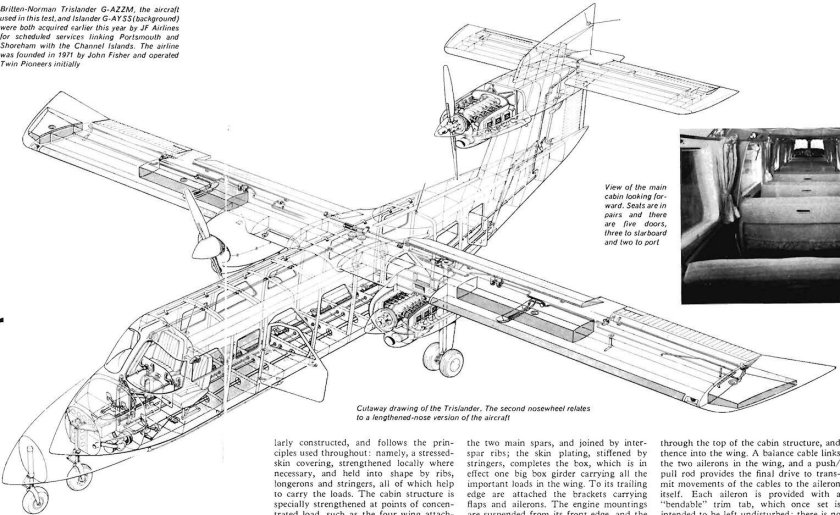 Самолёт Trislander BN-2a
