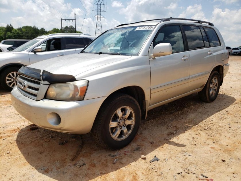 Тойота хайлендер 2004