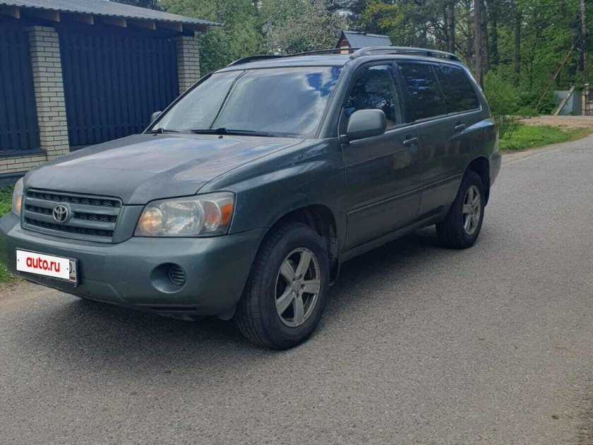 Toyota highlander i (u20) рестайлинг