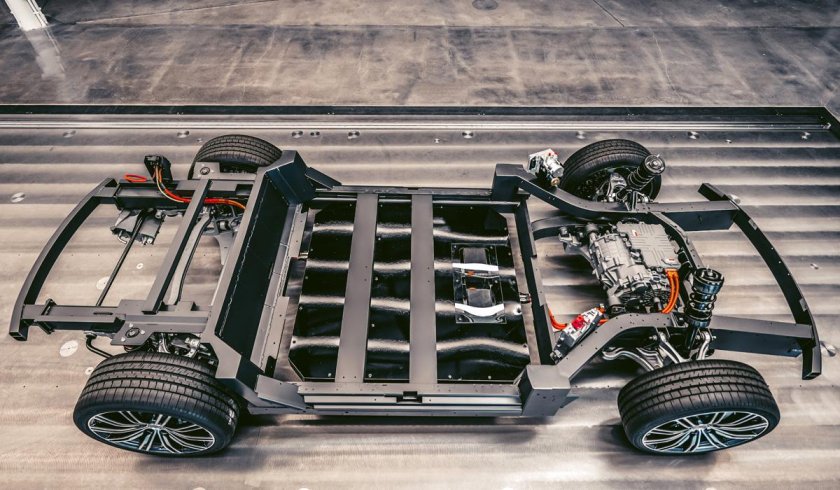 Шасси электромобиля