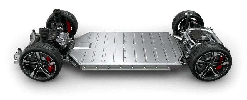 Платформа шасси электромобиля