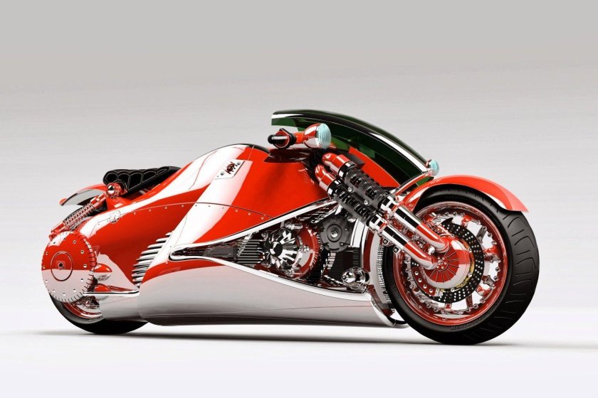 Мотоцикл Бугатти v12