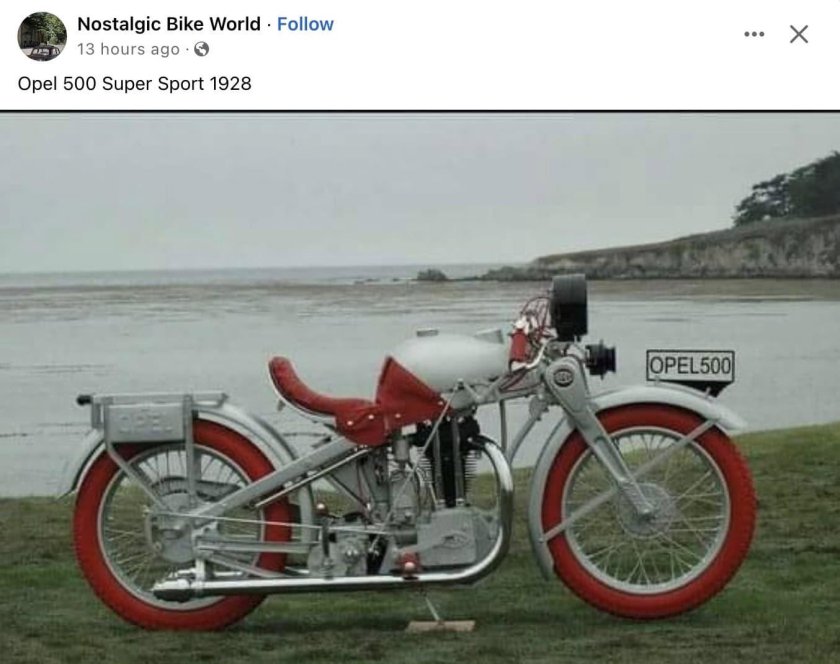 Мотоцикл Opel 500