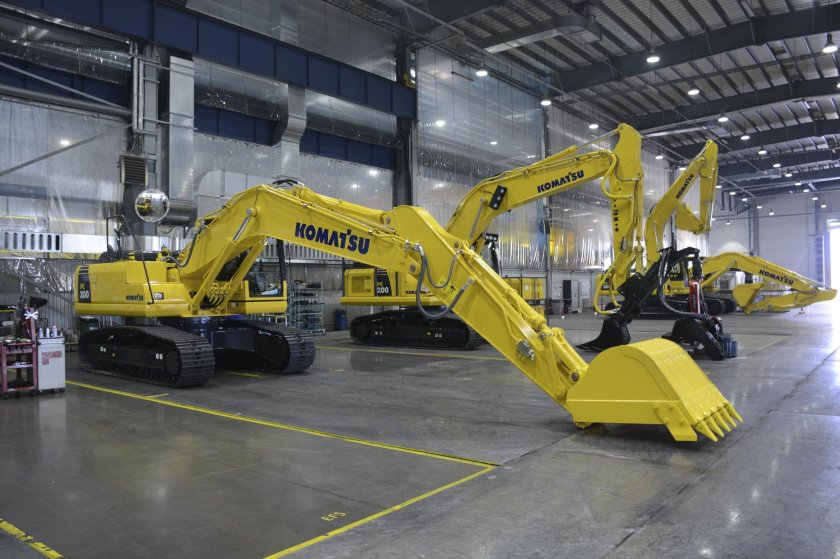 Komatsu строительная техника