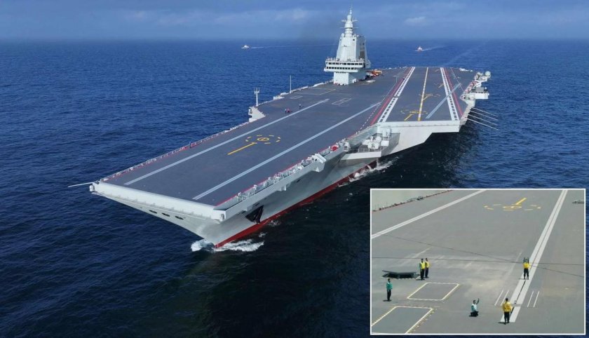 Фуцзянь авианосец