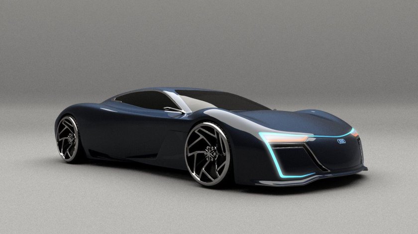 Audi a9 суперкар