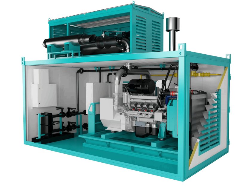 Газопоршневая электростанция 10мвт