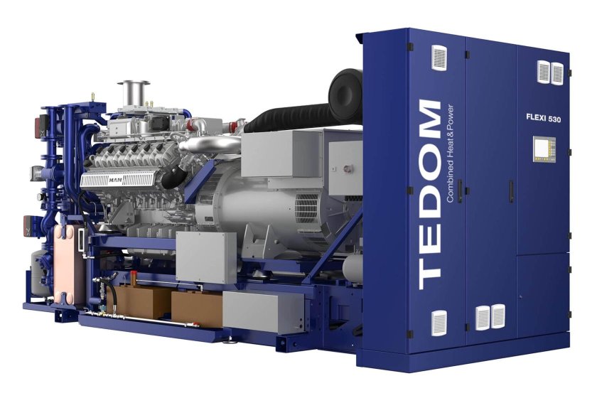 Газопоршневой двигатель Tedom