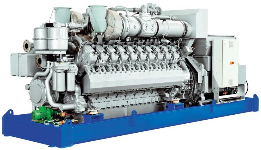 Газопоршневая электростанция MTU 20v4000l33