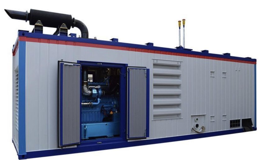 Дизельная электростанция в контейнере