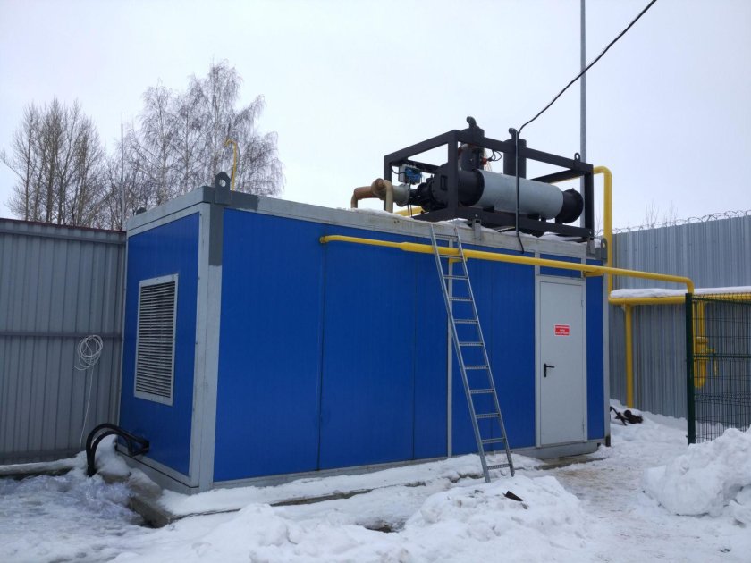 Газопоршневая электростанция 5 МВТ