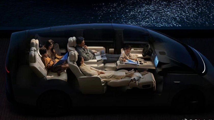 Минивэн li auto mega