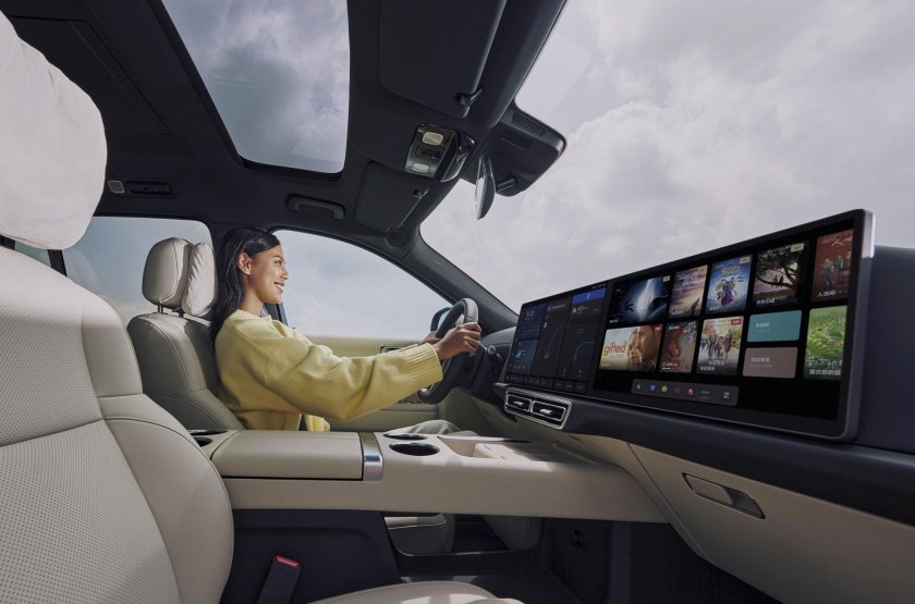 Li Xiang l9 салон