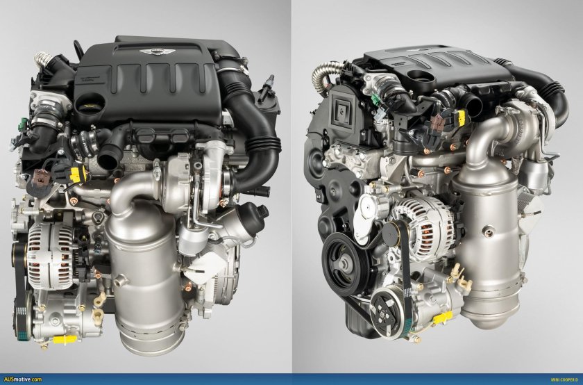 Двигатель мини Купер 1.6