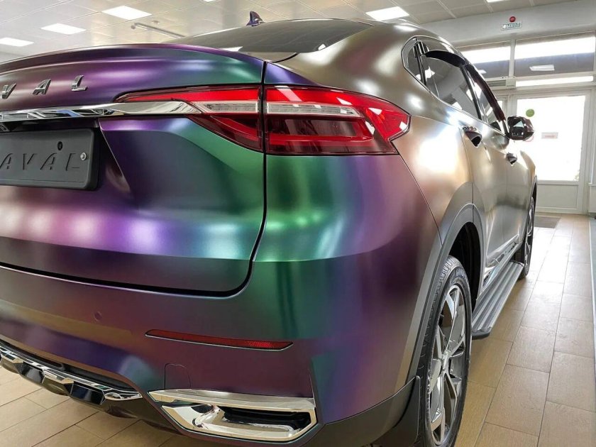 Хавал ф7 платиновый неон антихром