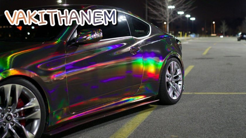 Голографическая пленка лазерный хром