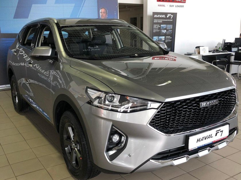 Haval f7 2022 серый