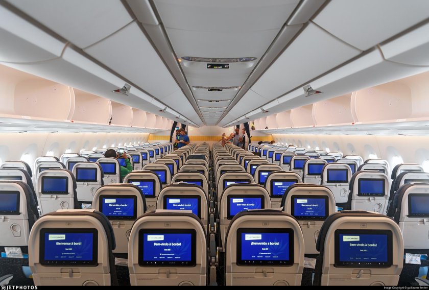 А 350 941 Аэрофлот салон