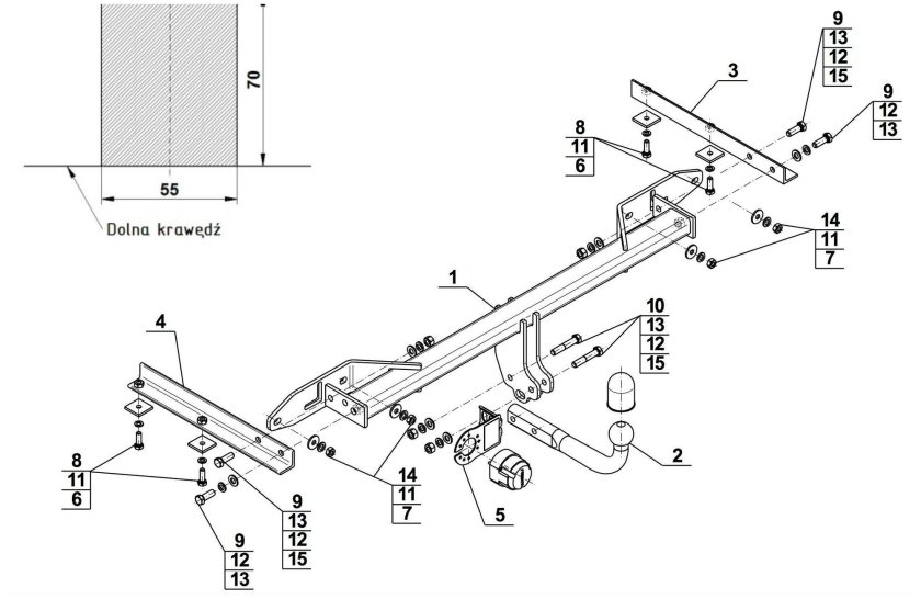 Фаркоп на Шевроле Орландо