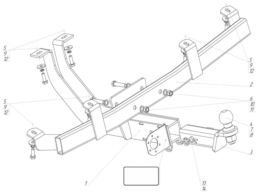 Oris-Bosal для Chevrolet Niva 1230-en