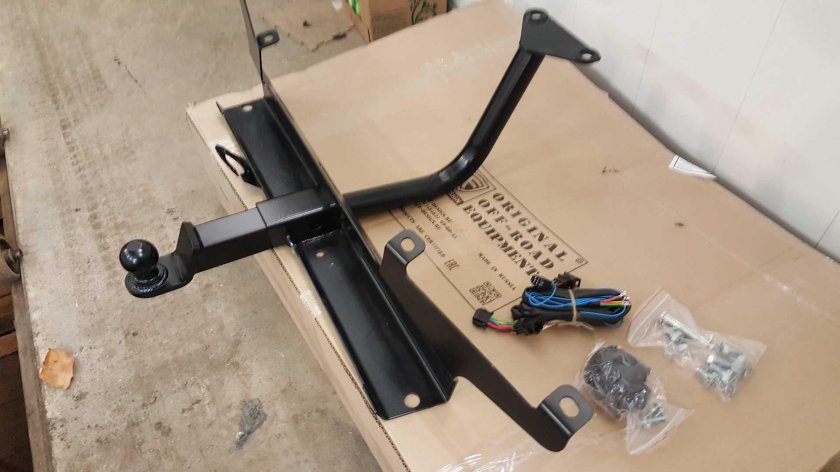 Крепление фаркопа Нива Шевроле 2005