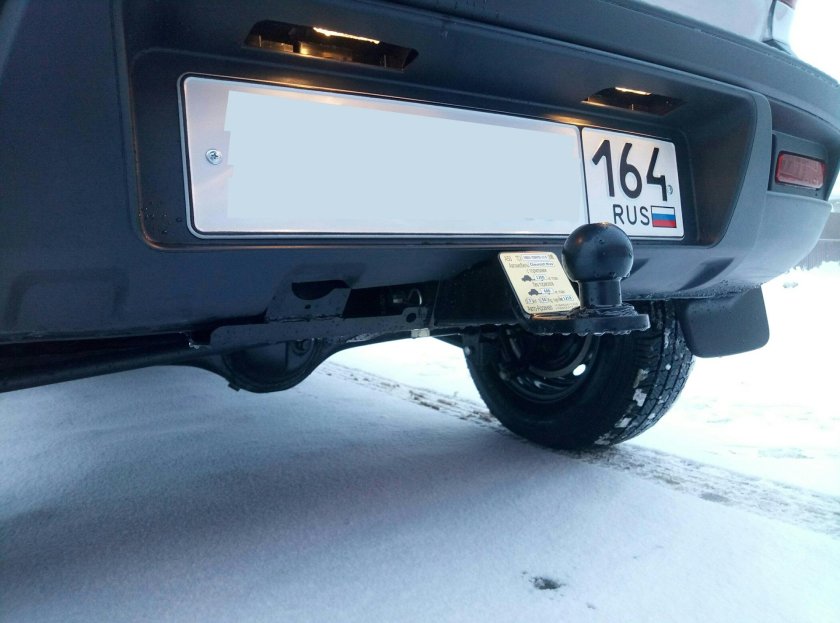 Штатный фаркоп на ниву Шевроле