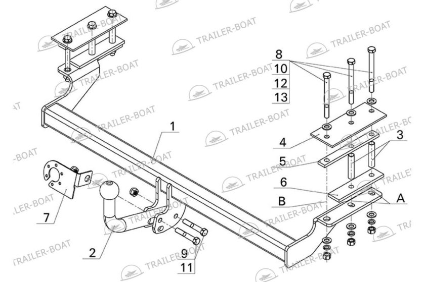 Фаркоп на дэу матиз 2011