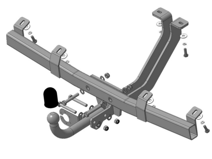 Фаркоп для chevrolet niva