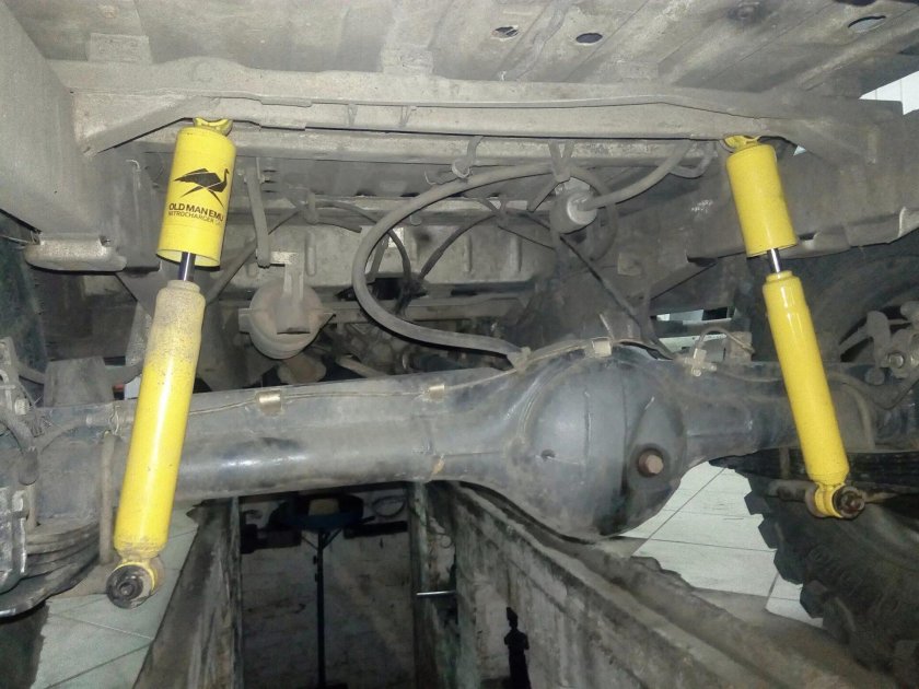 Suzuki Samurai крепления рессор