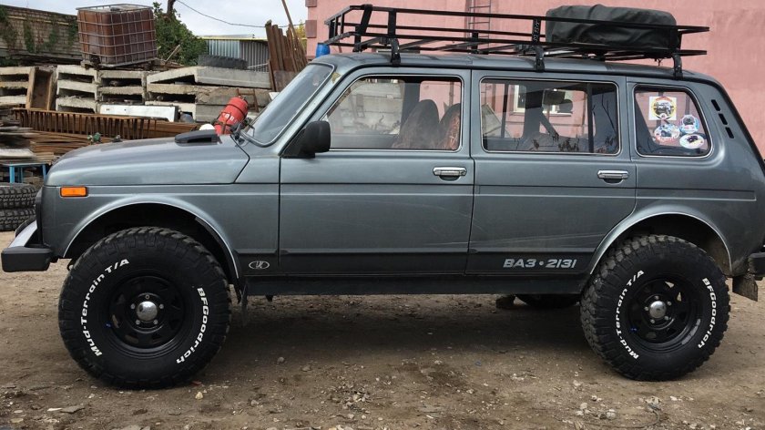 ВАЗ 2131 лифтованная