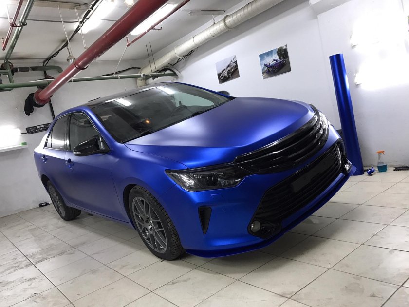Toyota Camry 3.5 синяя