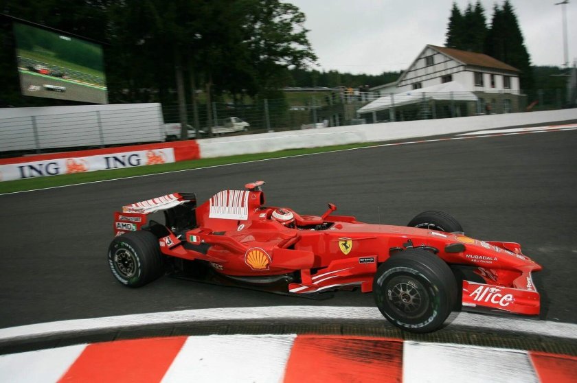 Феррари ф1 2008