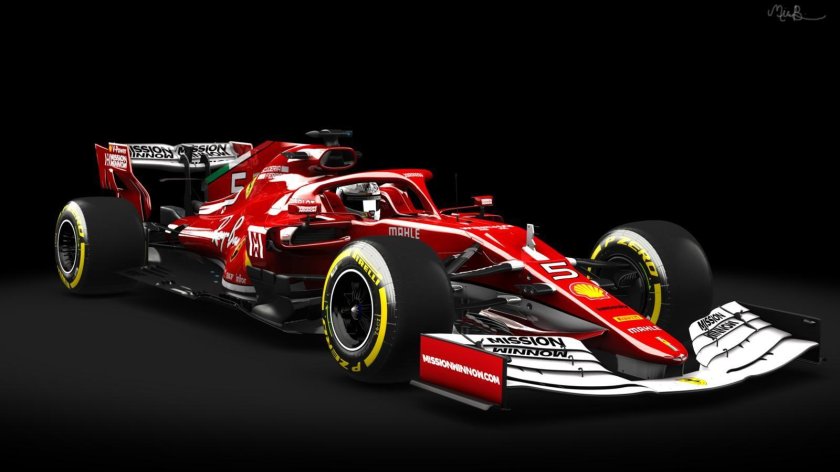 Ferrari f1 Concept livery
