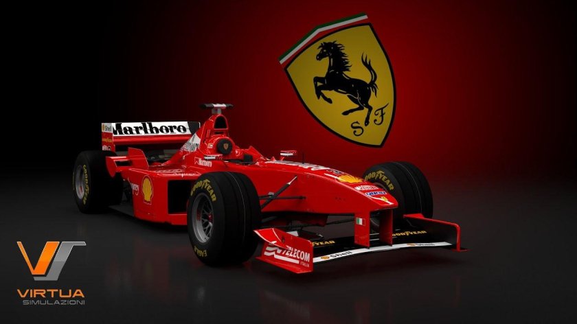 Болид Ferrari f300