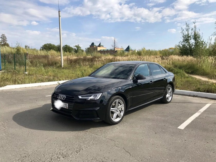 Audi a4 b8 антихром
