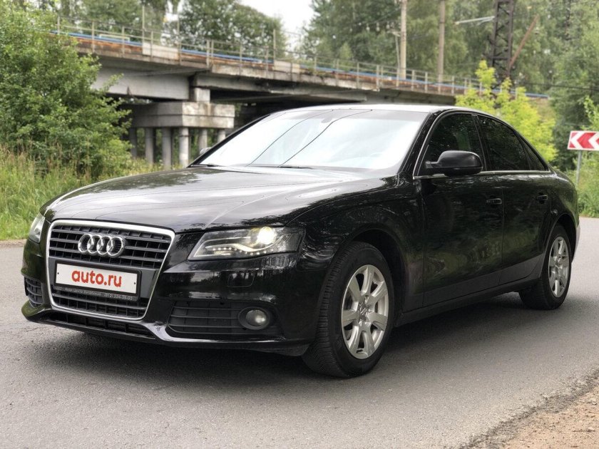 Ауди седан черный